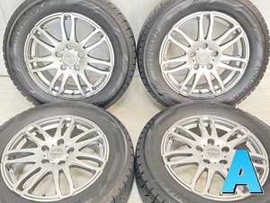 中古タイヤ スタッドレスタイヤ ホイールセット 4本セット 215/60R16 　 SGE 16x6.5 48 114.3-5穴 ヨコハマ アイスガード iG60