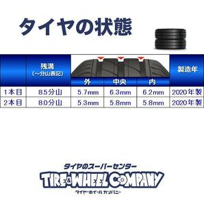 中古タイヤ サマータイヤ 2本セット 185/65R15 コンチネンタル コンフォートコンタクト CC6の画像2