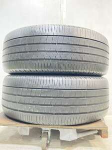 中古タイヤ サマータイヤ 2本セット 235/55R18 ダンロップ ヴューロ VE304