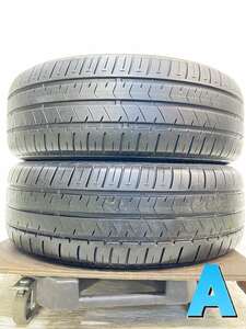 中古タイヤ サマータイヤ 2本セット 215/55R17 ブリヂストン エコピア NH100 RV