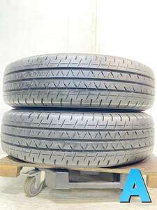 中古タイヤ サマータイヤ 2本セット 195/80R15 107/105 LT ヨコハマ ブルーアース Van RY55