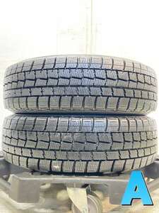 中古タイヤ スタッドレスタイヤ 2本セット 155/65R13 ダンロップ ウィンターマックス WM01