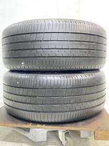 中古タイヤ サマータイヤ 2本セット 225/45R18 ダンロップ ヴューロ VE304