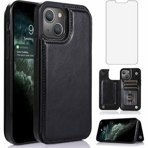 iPhone13 Mini case iPhone 13.-n lady's men's 5.4 -inch black black 957