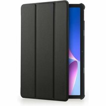 Hianjoo Lenovo Tab M10 Plus プ機能 全面保護ケース 耐衝撃 擦り傷防止 - ブラック 211_画像8