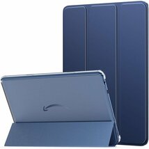 Fire HD 10 ケース 2023 MoKo Ne ァイバー裏地 軽量 薄型 傷つき/汚れ防止 Indigo 239_画像1