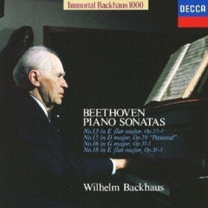 ベートーヴェン: ピアノ・ソナタ第13・15・16・18番 限定盤 121