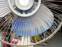 TOSHIBA 大型扇風機 S-35DC 35cm 首が伸ばせるタイプ 中古 古い家電 昭和レトロ 海外 貿易_画像5