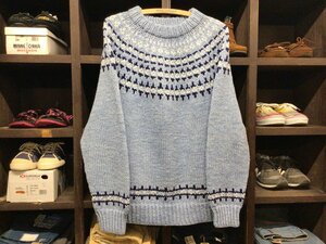 UNKNOWN WOOL NORDIC KNIT SWEATER SIZE M? ノーブランド ウール ノルディック ニット セーター