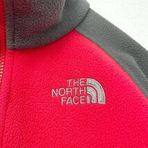 ノースフェイス　バイカラー　刺繍ロゴ　レディース　ジップ　フリースジャケット　レディース　Mサイズ　THE NORTH FACE_画像5