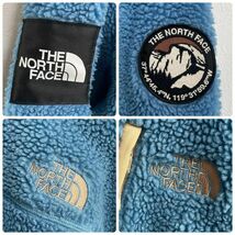 レア　THE NORTH FACE　韓国限定　ホワイトレーベル　リモフリースジャケット　ブルー　Mサイズ　ユニセックス　ノースフェイス_画像7