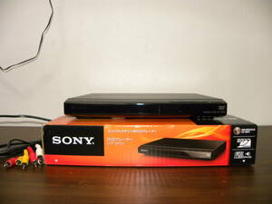 良品　SONY　DVDプレーヤー　DVP-SR20