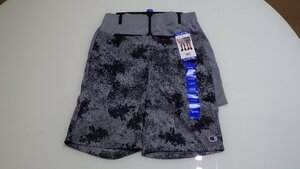 z658-1577507 Champion チャンピオン キッズ 子供 ハーフパンツ US/L(14/16) JP/145~152㎝ グレー系 2枚 ボトムス ズボン