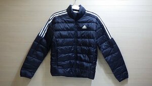 w42-38279 adidas アディダス ダウン ジャケット Mサイズ スリムフィット チェスト89～95cm 身長167～173cm ダウン80％ フェザー20％ 　