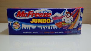G58-51509 best-before date 2025/8/14 Mr. free z jumbo ice candy -150ml x 60ps.@6 flavour bite 