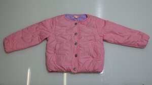 z418-43733 REOR キッズ ジャケット 100サイズ ピンク 女の子 アウター 子供服 ポリエステル100% コストコ