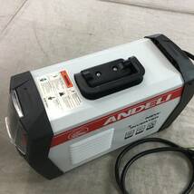 現状品 ANDELI 半自動溶接機 120AノンガスMIG/アーク溶接/lift TIG 100V/200V兼用 インバーター直流溶接機 MIG溶接 半自動 MIG-250_画像4