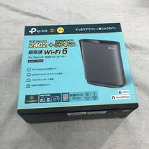 現状品 TP-Link WiFi ルーター 無線LANルーター WiFi6 AX3000 2402 + 574 Mbps HE160 EasyMesh/OneMesh 対応 縦型 Archer AX3000/A_画像1