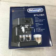 現状品 DeLonghi(デロンギ) De'Longhiエスプレッソメーカー スティローザ EC235J-BK カプチーノ ラテアート エスプレッソマシン_画像1