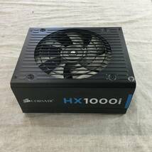 現状品 Corsair HX1000i 80PLUS PLATINUM 1000W PC 電源ユニット PS544 CP-9020074-JP_画像1