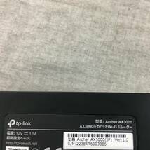 現状品 TP-Link WiFi ルーター 無線LANルーター WiFi6 AX3000 2402 + 574 Mbps HE160 EasyMesh/OneMesh 対応 縦型 Archer AX3000_画像9