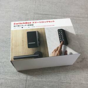  present condition goods SwitchBot Smart lock fingerprint authentication pad set Alexa Smart Home switch boto auto lock password number entranceway W1601702