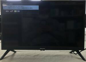 現状品 ハイセンス 24V型 ハイビジョン 液晶 テレビ 24A30H ダブルチューナー 外付けHDD裏番組録画対応 VAパネル