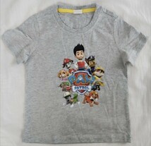 【新品】パウパトロール 110サイズ グレー Tシャツ_画像2