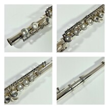 YAMAHA ヤマハ SILVER シルバー YFL-311 YFL311 フルート ケース付属●R601135_画像3