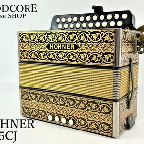 HOHNER ホーナー 2915CJ 21鍵盤 4ベース アコーディオン 元箱付属●R601144の画像1