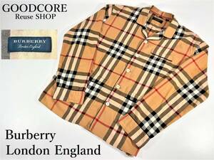 BURBERRY バーバリー LONDON ENGLAND シャツ ノバチェック XLサイズ●R601154