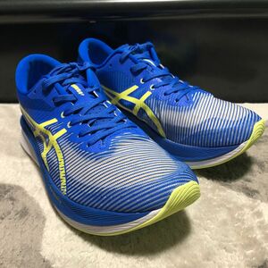 asics アシックス　magic speed3 マジックスピード3 ブルー×イエロー　27.0cm 2E