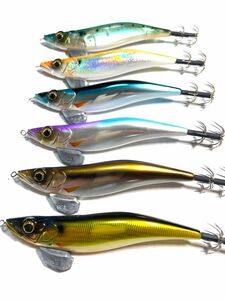 エギ　中古　ガンクラフト　魚邪　3.5号×6本セットです