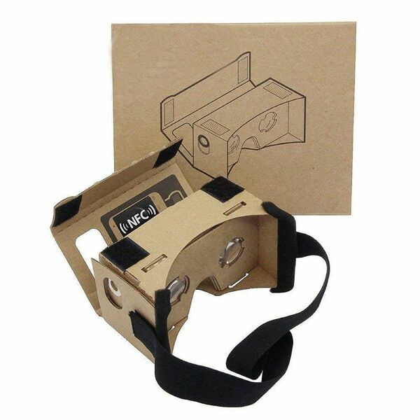 Google Cardboard 2パック VRヘッドセット 3Dバーチャル