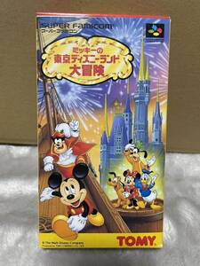 [レア]SFC TOKYO Disney LAND ミッキーの東京ディズニーランド大冒険