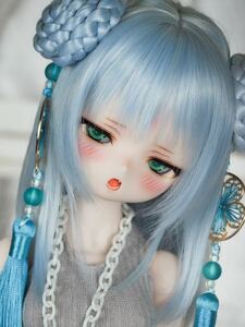 DDH-01 SW カスタムヘッド ソフビ盛り＋開口　自作レジンアイ1種【みとねるっ子】