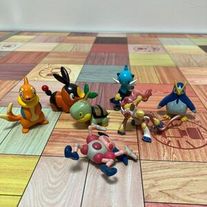 希少品　ポケモン　モンコレ　フィギュア全7体セット　ポケットモンスター TOMY フタチマル　ポッタイシ　ゴウカザル　他