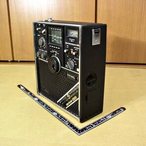 ★昭和レトロ 希少 SONY スカイセンサー ICF-5800 AM/FM/SW1/SW2/SW3 ラジオ 動作品 BCL 家電 アンティーク 当時物 ビンテージ★の画像5