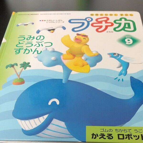 うみのどうぶつずかん　幼児のかがくすかん ／はなまるきっずプチカ