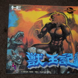 獣王記 PCエンジン CD-ROM2 の画像4