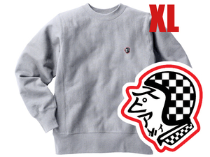 Champion Reverse Weave TYPE SPEED ADDICT TRADE MARK SWEAT GRAY XL/チャンピオンリバースウィーブスウェットワンポイントロゴ刺繍bell