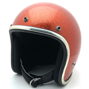 送料無料 ARTHUR FULMER AF40 ORANGE METALFLAKE 58cm/アーサーフルマービンテージヘルメットオレンジハーレーナックルショベルヘッド70s