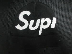 1000円スタート 美品 シュプリーム Supreme Big Logo Beanie ビーニー 