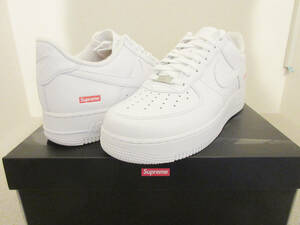 1000円スタート シュプリーム Supreme Nike Air Force 1 Low ナイキ エアフォース 1 CU9225-100 スニーカー 白28㎝