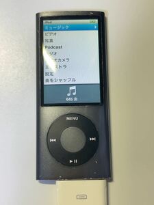 Apple iPod nano A1320 8GB 第5世代 5th ブラック バッテリー劣化ジャンク