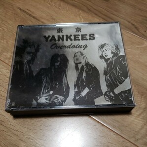 【CD】東京YANKEES 東京ヤンキース OVERDOING EXC-009S CDシングル付 TOKYO YANKEES / ジャパメタ/ EXTASY RECORDS X JAPANの画像1