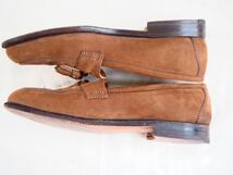 ALDEN sude V-Tip Tassle Loafers 606 オールデン Vチップ スエードローファー_画像6