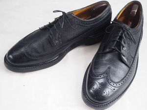 70s Florsheim Imperial Kenmoor 92604 フローシャイム インペリアル ブラック ウイングチップ