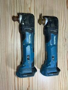 P0305-1 makita マキタ 充電式マルチツール TM51D / XMT03 本体のみ 通電可 2点まとめ ＊ジャンク