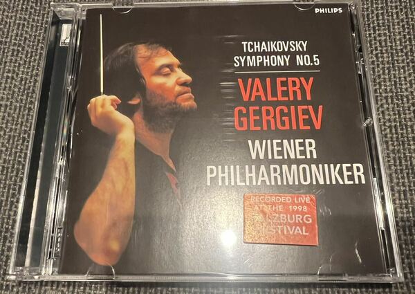 【送料無料】ゲルギエフ/ウィーンフィル　チャイコフスキー　交響曲第5番　PHILIPSレーベル　輸入盤CD 中古品